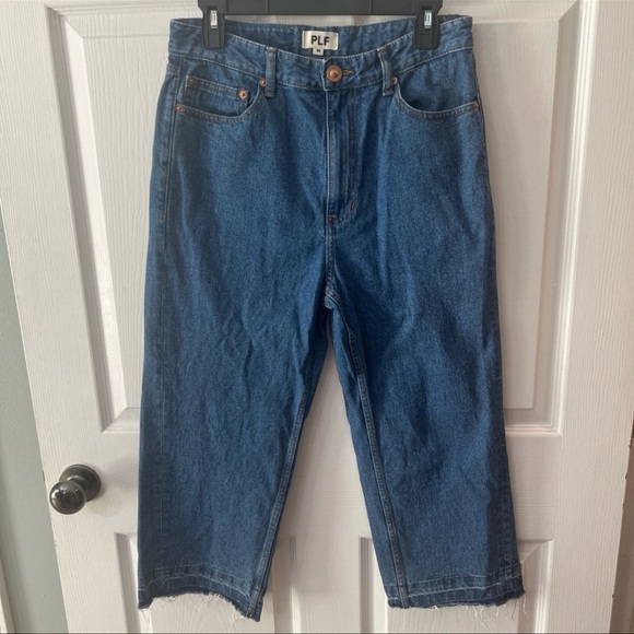 PLF - Push the Pushbutton Lune Friends Denim Jeans Sz Med - Picture 4 of 13
